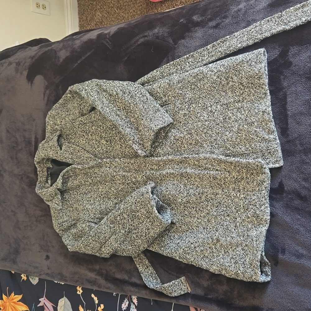 Express world brand wool coat